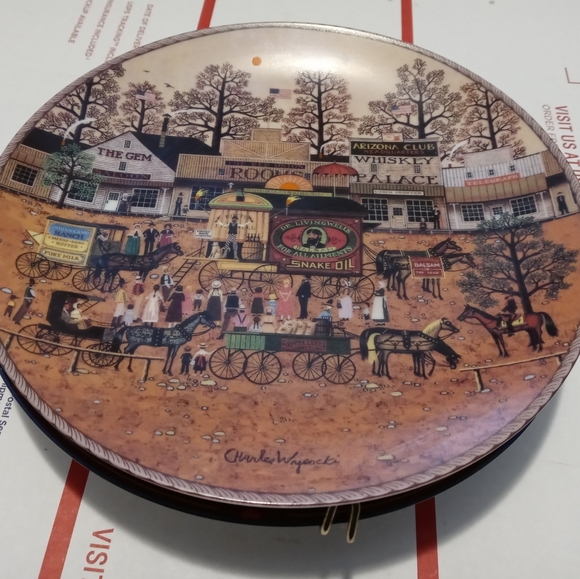 🏡🌄 3 CHARLES WYSOCKI ART PLATES🌉 - Picture 7 of 16